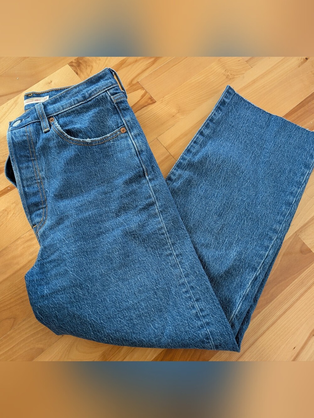 Levi's Ribcage Straight Ankle Jeans Size 27